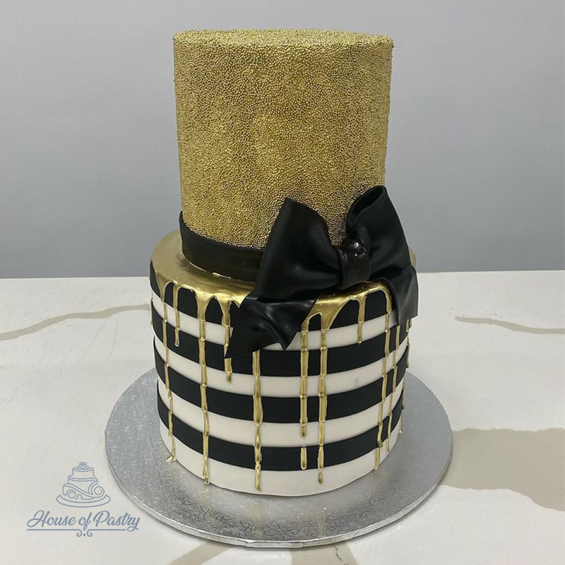 slider-wedding-cakes-engagement-gold-black